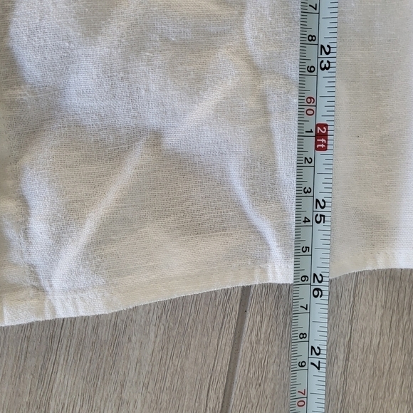 J Crew Linen Button Front Wide Strap Tank Size 2X - Picture 8 of 11